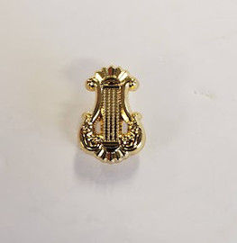 Masonic Organist  Harp lapel Pin