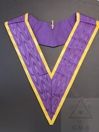 Purple Masonic Collar