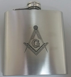 Masonic Hip Flask