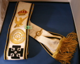 Red Cross of Constantine Sash