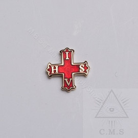 Red Cross of Constantine  Lapel Pin