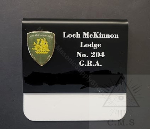 Custom Lodge Name badges