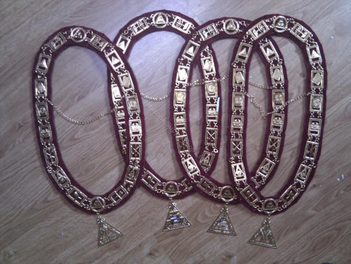 Royal Arch Officers Chain Collar 