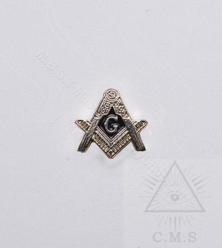 Masonic Lapel Pin  Square & Compass 
