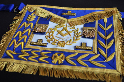 District Deputy Grand Master Dress Aprons