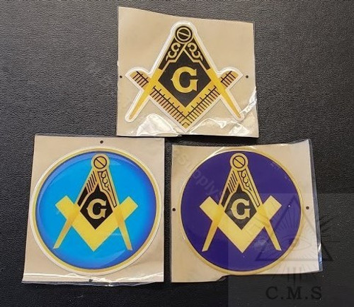 Masonic Car decals