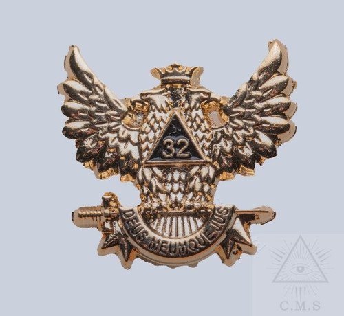 Scottish Rite Eagle Lapel Pin