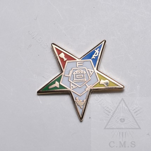 Eastern Star  Lapel Pin