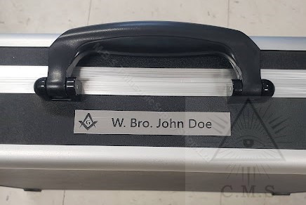   Name Plate  Silver Color