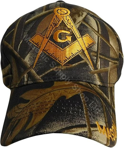   Masonic Baseball Hat  Camoflage design