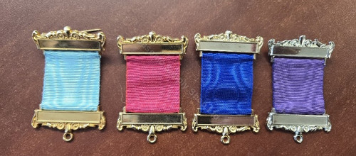 Replacement  Jewel Bars and Ribbon   2 Bars  Engraved 
