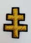  Knight Templar  Gold Cross 