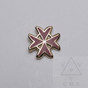Maltese Cross lapel Pin