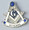 Masonic 25 year Lapel pin