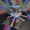 Right Angle Prism 1.75 inches – Bevel-Cut Acrylic Light Prism for Rainbows & Optics Exploration – STEM Learning Toy Made in USA – Ages 8+