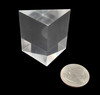 Right Angle Prism 1.75 inches – Bevel-Cut Acrylic Light Prism for Rainbows & Optics Exploration – STEM Learning Toy Made in USA – Ages 8+