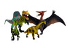 Poseable Dinosaur Action Figure Set – 8 Realistic Dinosaurs with Articulated Joints – Ages 3+