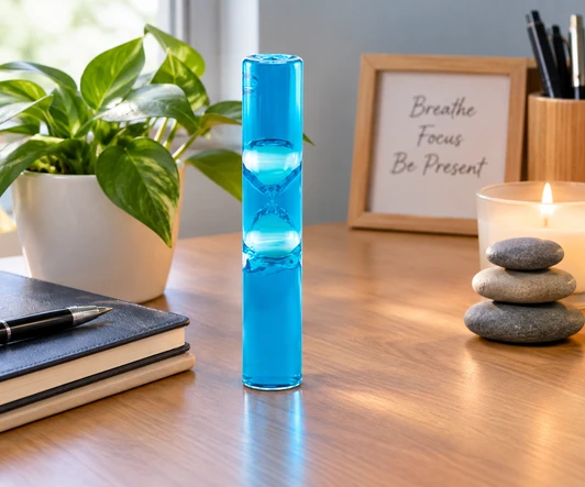3 Minute Sand and Water Blue Timer