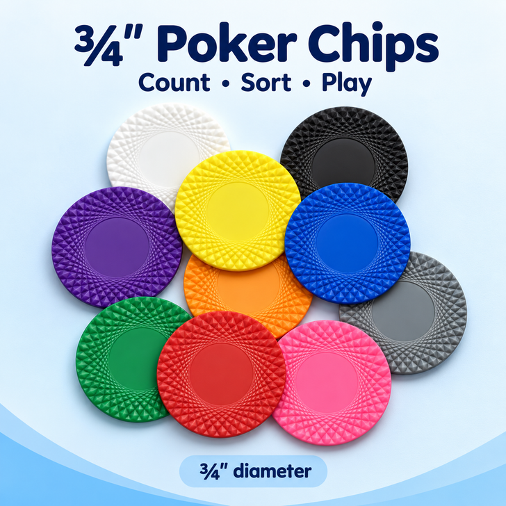 3/4″ Poker Chip