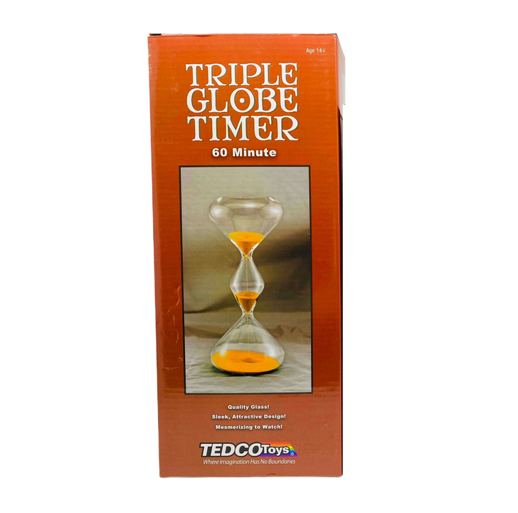 60 Minute Triple Globe Sand Timer