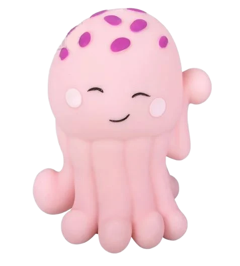 Jellyfish Stretch – Sensory Fidget Toy for Kids and Adults – Soft, Stretchable, and Satisfying – Ages 4+ (Damaged Pacakaging