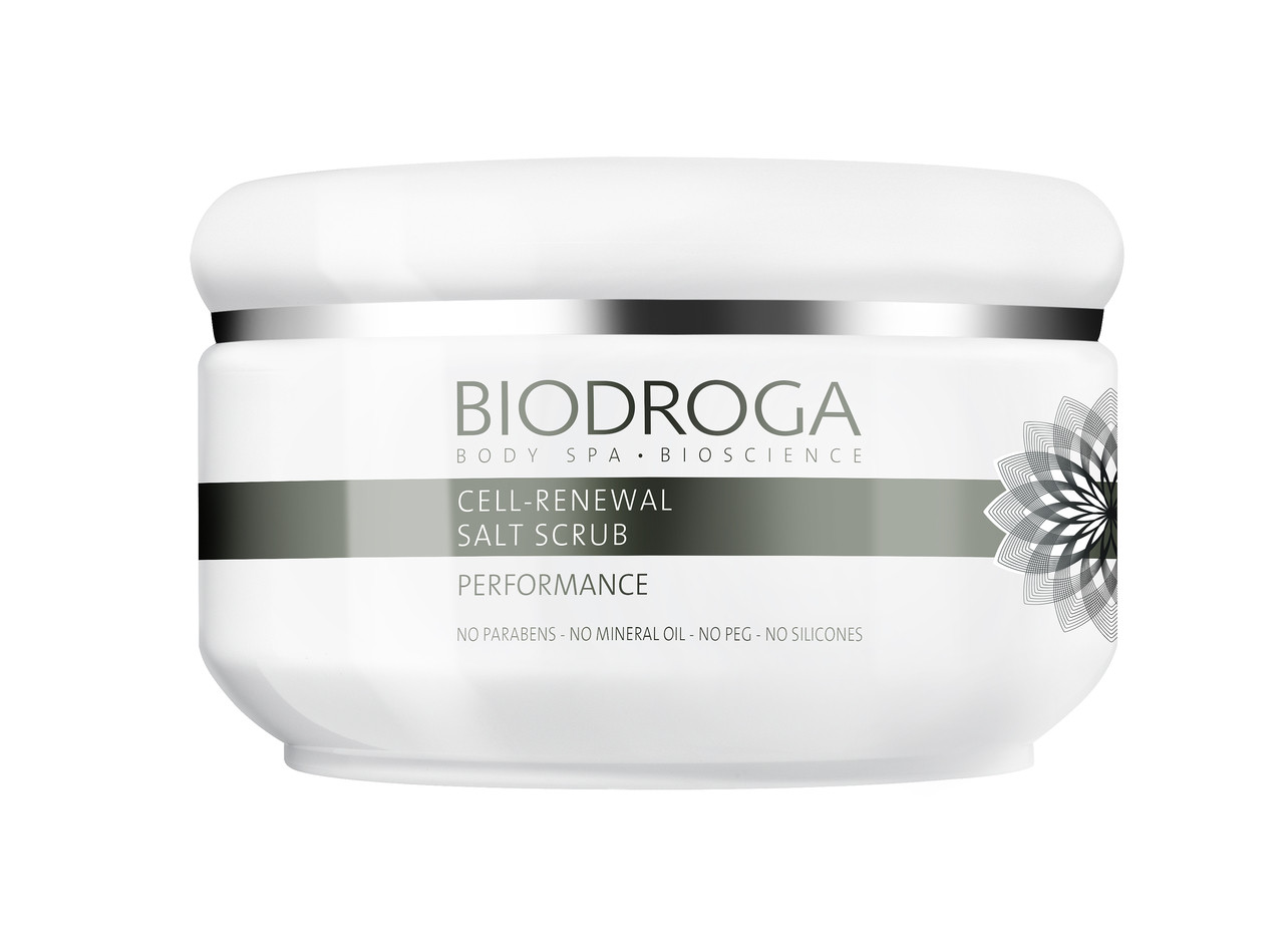 BIODROGA BODY SPA PERFORMANCE Cell Renewal Salt Scrub, 300ml, Retail