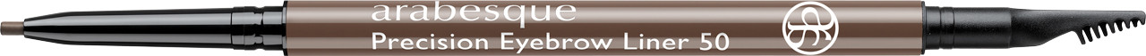 ARABESQUE Precision Eyebrow Liner, Waterproof #50 Gray Brown