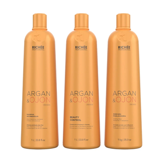 Kit Richée Progressive Argan and Ojon 3x1L/3x33.8 fl.oz
