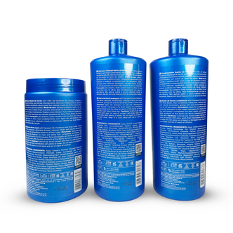 Kit Felps Shampoo Conditioner Mask Varnish Bath Complete Treatment Banho Verniz 3x1L/3x33.8fl.oz