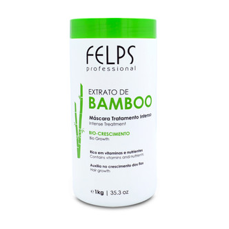 Felps Mask Bamboo Extract Intense Treatment Hair Growth Boncy and Shine Hair Care 1Kg/35.3 oz