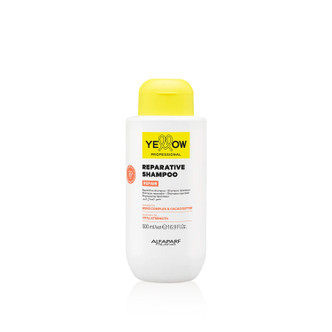 Kit Alfaparf Yellow Repair Home Care Complete Almond Proteins Cacao Normal Thick Hair 4 units
