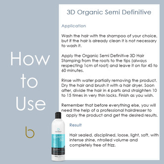 Borabella Professional Treatment Organic 3d Semi Definitive Seal 350ml/11.8 fl.oz