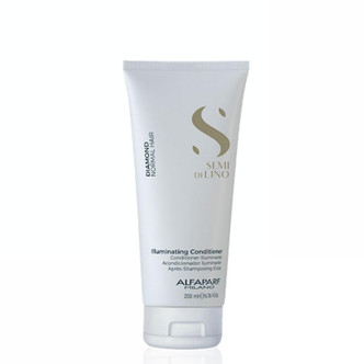 Alfaparf Milano Semi Di LINO Diamond Normal Hair Illuminating Shampoo/Conditioner/ Mask Kit Home Care