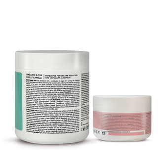 Kit Venice I Belli Capelli Organic B-Tox 500g/17.6 oz and Cassava Mask Mandioca 250g/8.8 oz