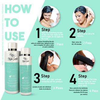 Kit I Belli Capelli Venice Hair Reconstructor Smoothing Keratin and Cassava Deep Moisture Mask