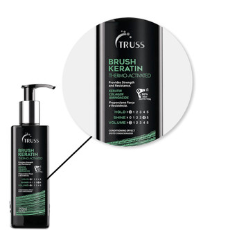 Truss Leave-In Brush Keratin Thermo Actived 250ml/8.45 fl.oz