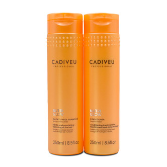 Cadiveu Nutri Glow Kit Shampoo & Conditioner with Oil Elixir
