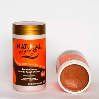 Natural Bronze Tanning Cream Coffee and Beeswax + Argan Oil 1kg/35.27 oz