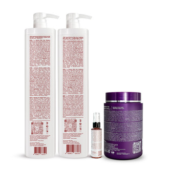 Kit Ravenna Daily Care + B-tox Blond : Hydration, Straightening, and Intense Shine