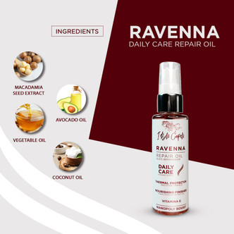 Kit I Belli Capelli Ravenna Daily Care with Aloe Vera – Shampoo (300ml) + Conditioner (300ml) + Repair Oil