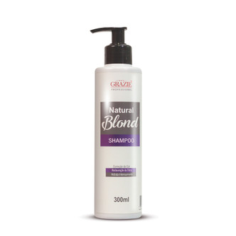 Kit Grazie Professional Blond Toning Shampoo + Mask Intense Hydration