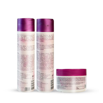 Dihair Professional Chantihair Kit Shampoo, Conditioner 2x10.1 fl oz and Hair Mask 8.81 oz