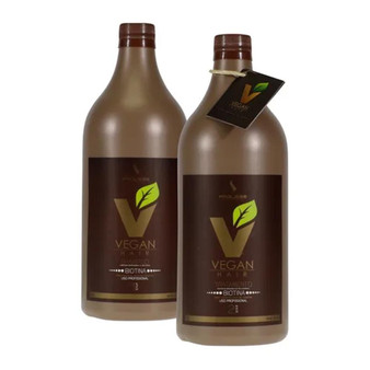 Kit Prolisse Progressive Vegan Hair Orgânica Smooth Hair Professional Use Hair Care 2x1L/33.8fl.oz