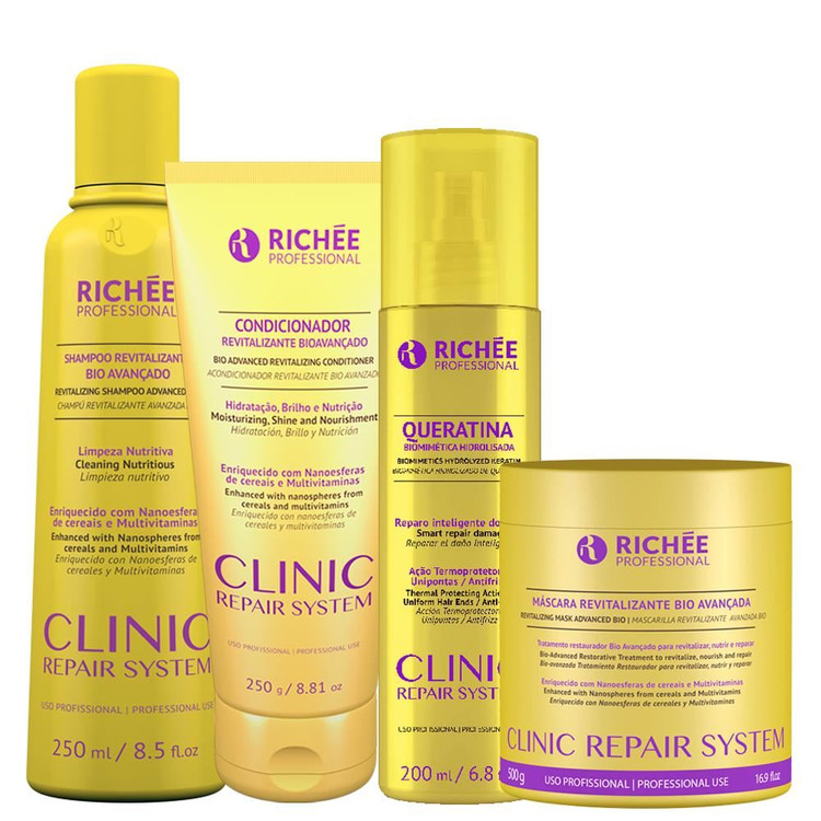 Kit Richée Clinic Repair Complete Hydration Home Care