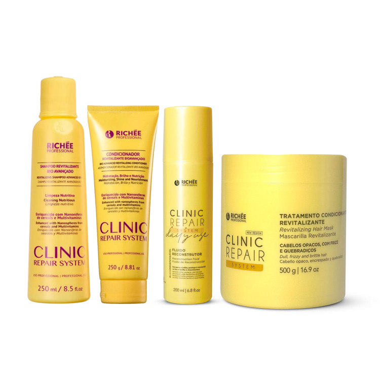Kit Richée Clinic Repair Complete Hydration Home Care