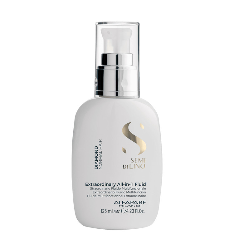 Alfaparf Fluído Semi Di Lino Diamond Normal Hair Illuminating Extraordinary All-in-1 125ml/4.23fl.oz