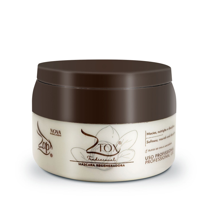 Zap Regenerating Mask Ztox Smoothes Eliminates Frizz Máscara Regeneradora Hair Care 400g/14.1 oz