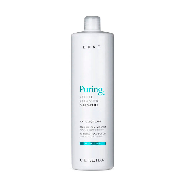 Braée Puring Shampoo Anti-Oiliness Soothes Scalp Natural Shine 1L/33.8 fl.oz