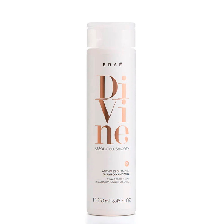 Braé Divine Absolute Smooth & Shiny Anti Frizz Shampoo 250ml/8.45 fl.oz