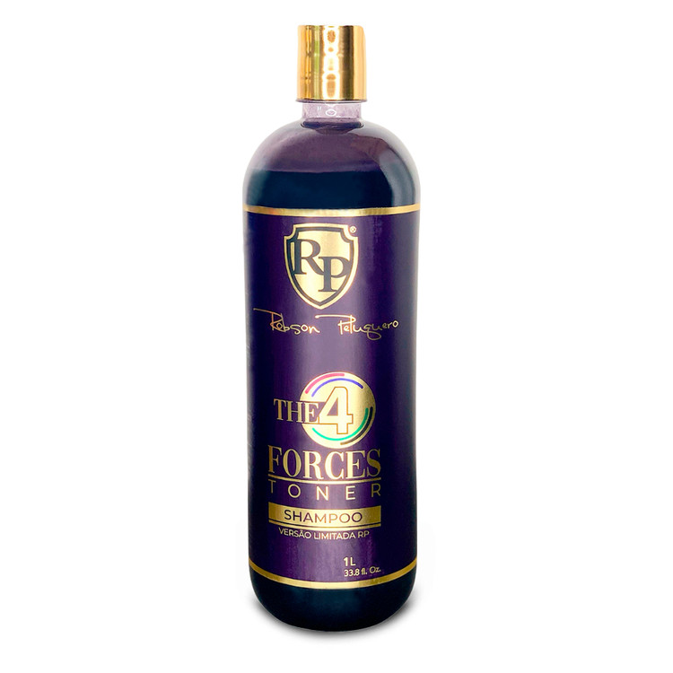 Robson Peluquero Shampoo The 4 Forces Tinting Toner Matizador 1L/33.8 fl.oz